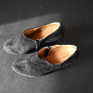 Clark’s Artisan Purity Frost black suede Wedge